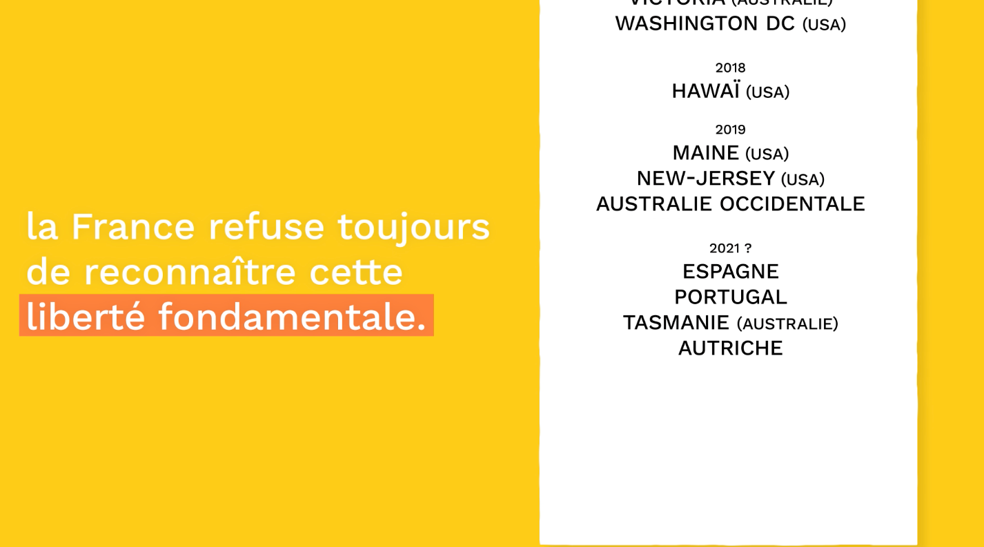 Partout en Europe et dans le monde, les législations évoluent en faveur de l’euthanasie et du suicide assisté