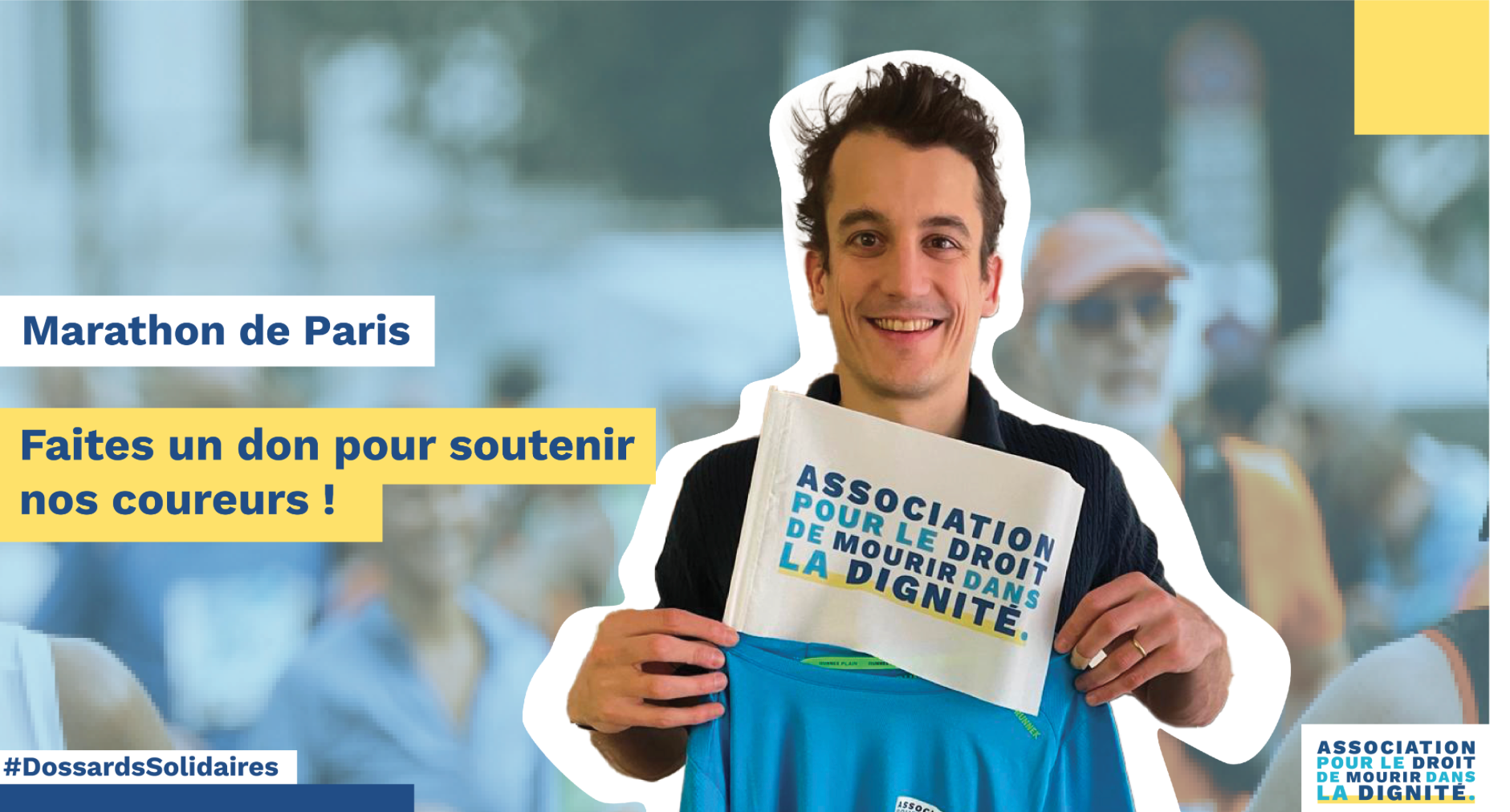 Soutenez les coureurs de l'ADMD !