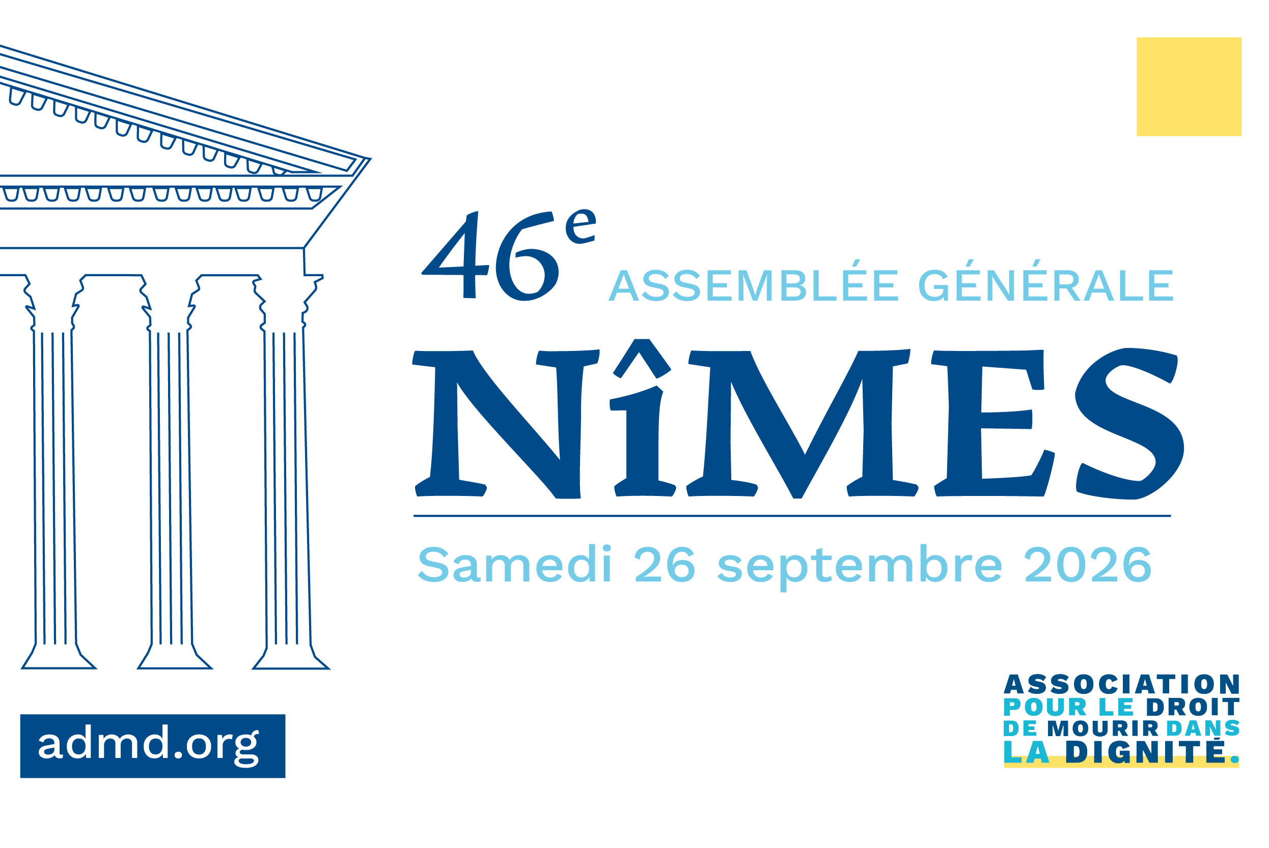 46e assemblée générale de l'ADMD