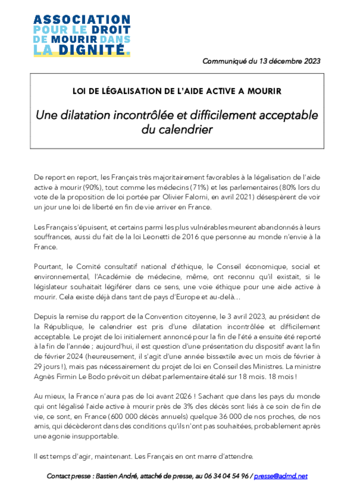 CP - Une dilatation incontrôlée