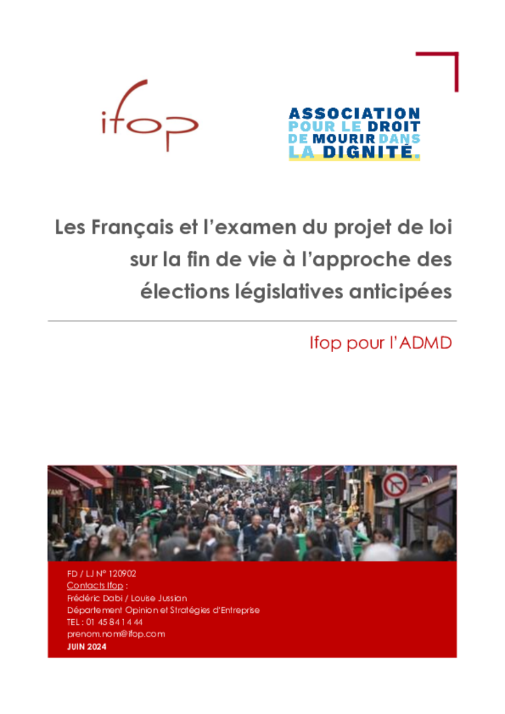 Sondage Ifop - Juin 2024