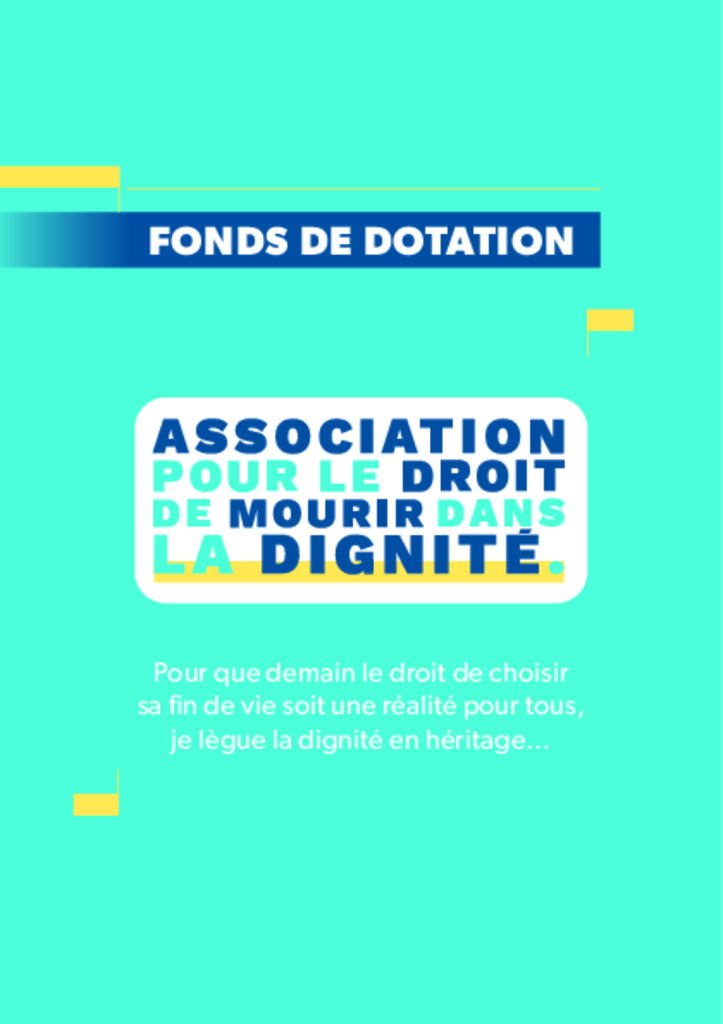 Livret Fonds de dotation