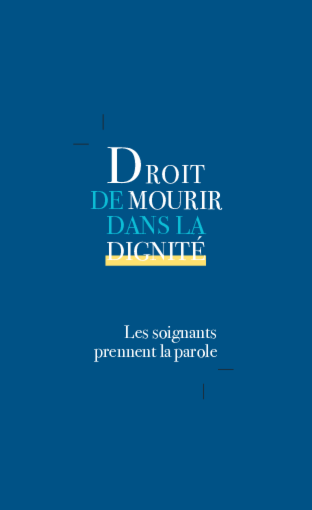 Livret Les soignants prennent la parole 