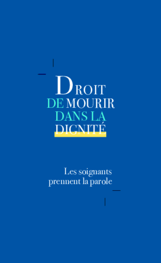 Livret "Les Soignants prennent la parole