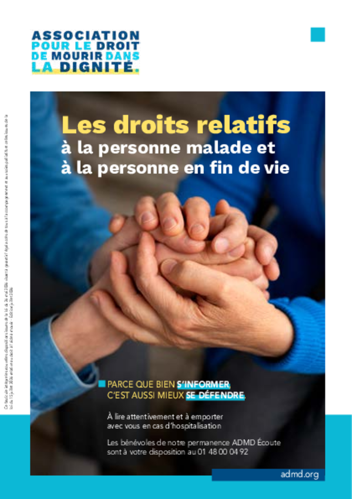 Les droits de la personne malade