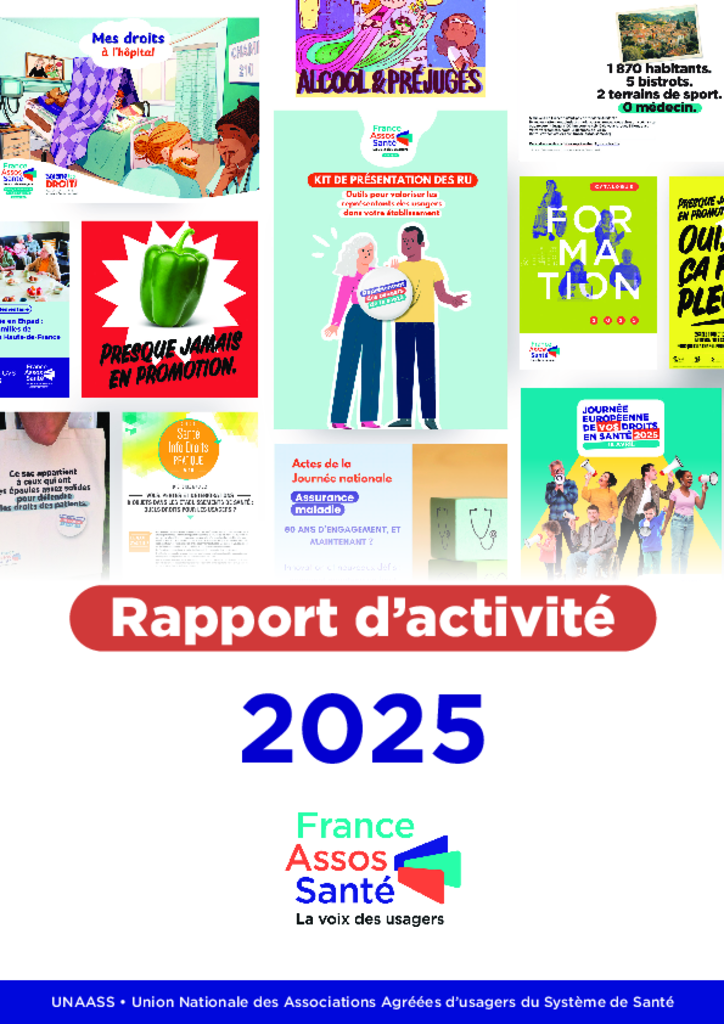 Rapport d'activité FAS pour 2025