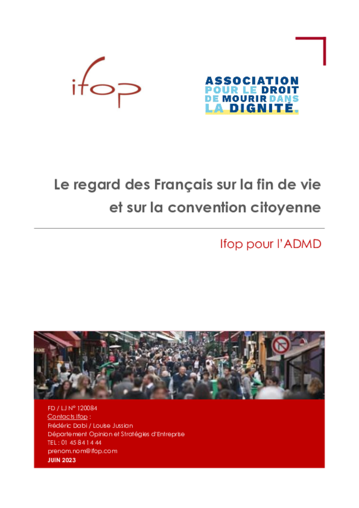 Résultats du sondage IFOP