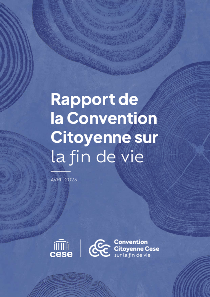 Rapport de la convention citoyenne sur la fin de vie