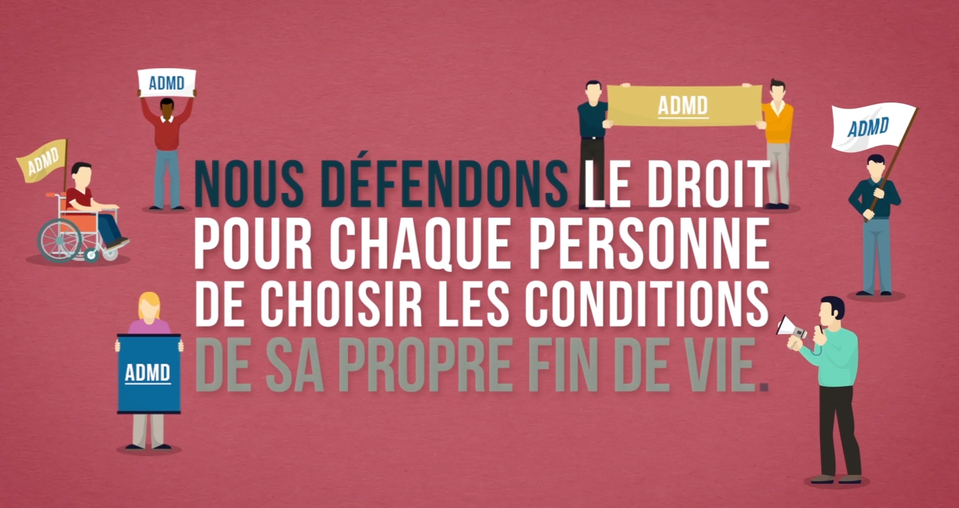 Vidéo de présentation de l'Association pour le Droit de Mourir dans la Dignité